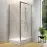 Zuhanykabin Brasco Pivot 90x90x190 króm S168-010
