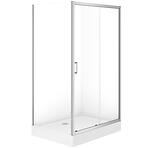 Zuhanykabin Brasco Slide 120x90x190 króm S168-014