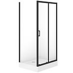 Zuhanykabin Brasco Slide 100x80x190 black S168-015