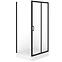 Zuhanykabin Brasco Slide 100x80x190 black S168-015