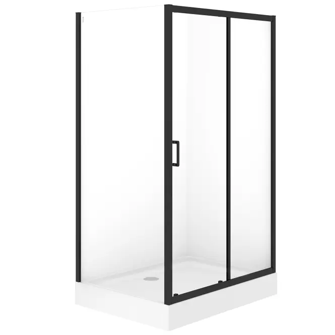 Zuhanykabin Brasco Slide 120x90x190 black S168-016