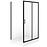 Zuhanykabin Brasco Slide 120x90x190 black S168-016