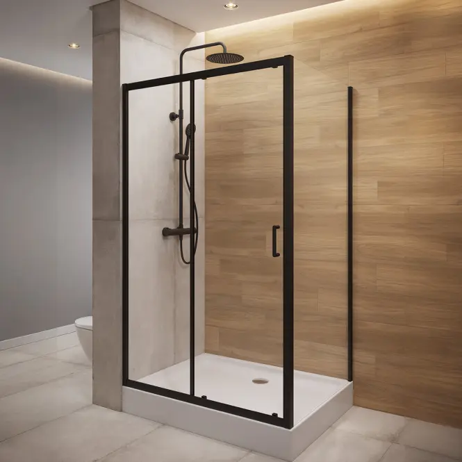 Zuhanykabin Brasco Slide 120x90x190 black S168-016,2