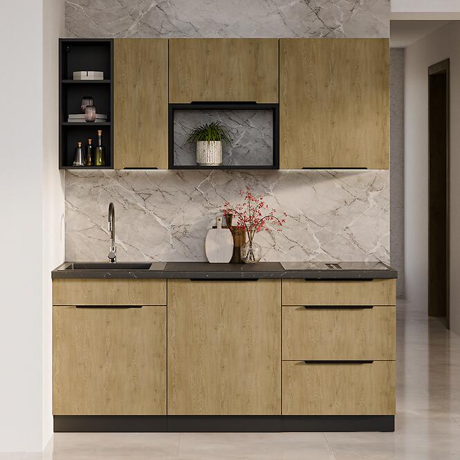 Konyhaszekrény Cremona Bl 80d 2f Bb