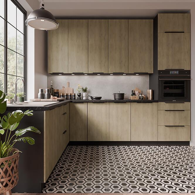 Konyhaszekrény Cremona Bl 80d 2f Bb