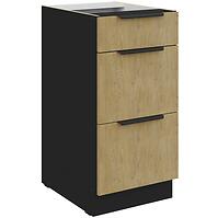 Konyhaszekrény Cremona Bl 40d 3s Bb