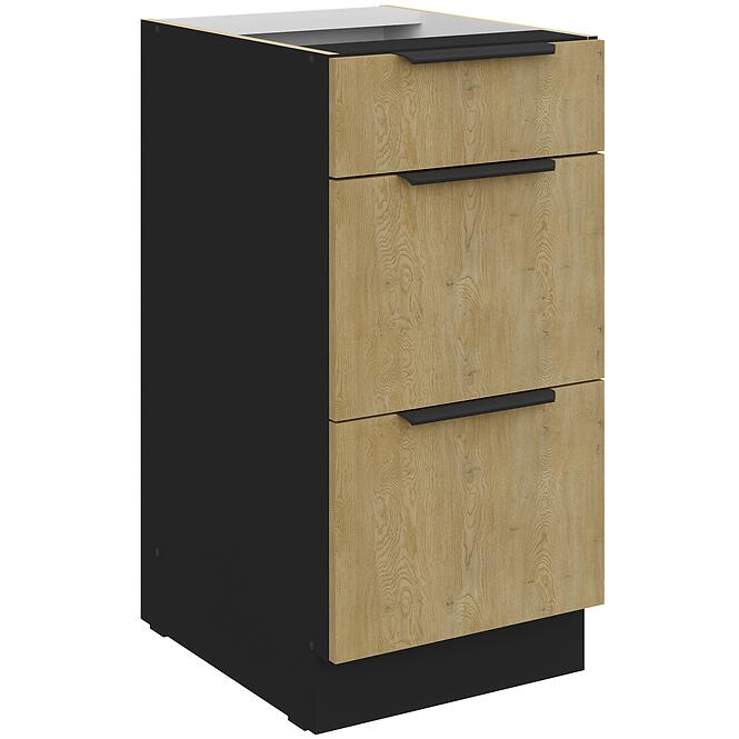 Konyhaszekrény Cremona Bl 40d 3s Bb