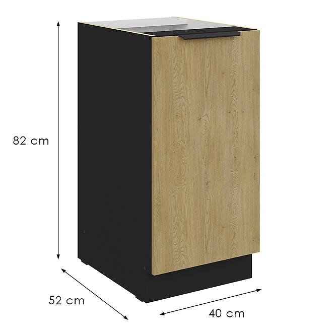 Konyhaszekrény Cremona Bl 40d 1f Bb