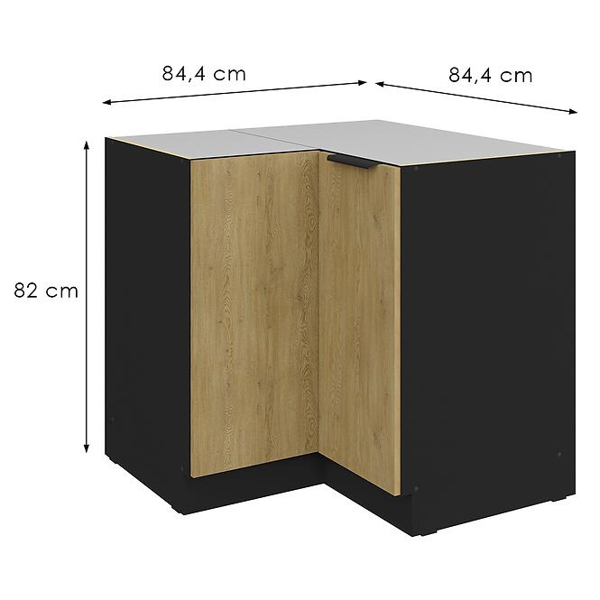 Konyhaszekrény Cremona Bl 90x90 Dn 2f Bb