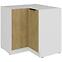 Konyhaszekrény Cremona Wh 90x90 Dn 2f Bb