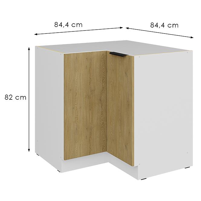 Konyhaszekrény Cremona Wh 90x90 Dn 2f Bb