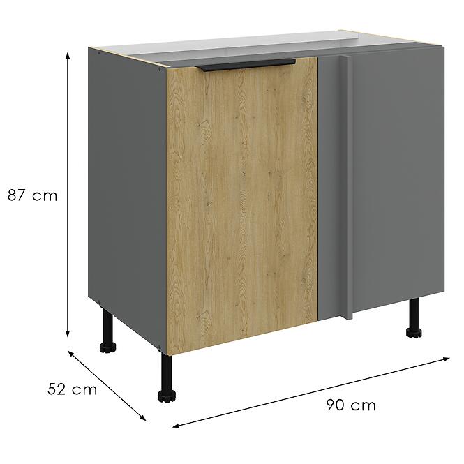 Konyhaszekrény Cremona Ant 105 Nd 1f Bb