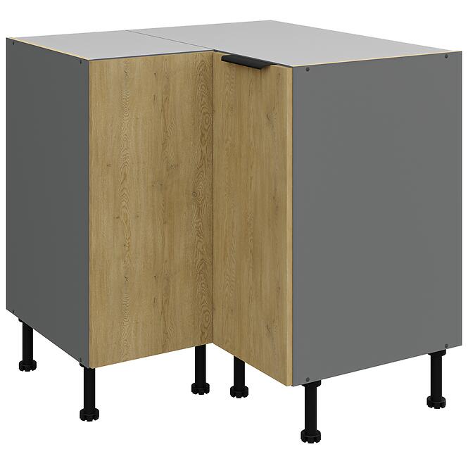 Konyhaszekrény Cremona Ant 90x90 Dn 2f Bb