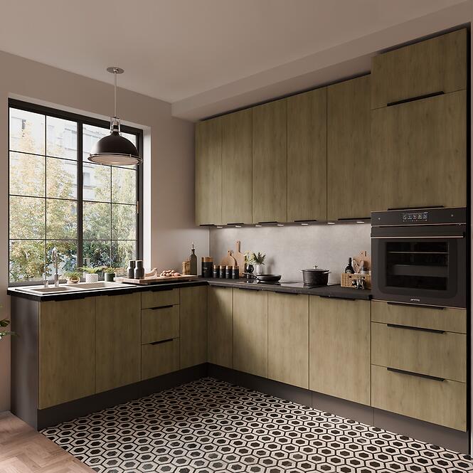 Konyhaszekrény Cremona Ant 90x90 Dn 2f Bb