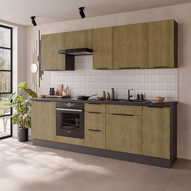 Konyhaszekrény Cremona Ant 90x90 Dn 2f Bb