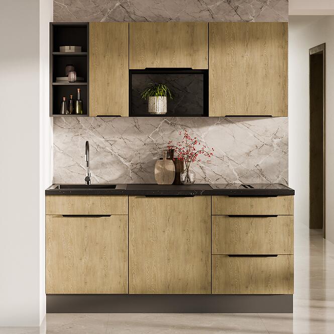 Konyhaszekrény Cremona Ant 90x90 Dn 2f Bb