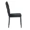 Szék Glamour 12513 fekete,4