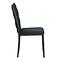 Szék Glamour 12513 fekete,4