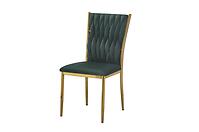 Szék Glamour 12510 zöld/aranysárga
