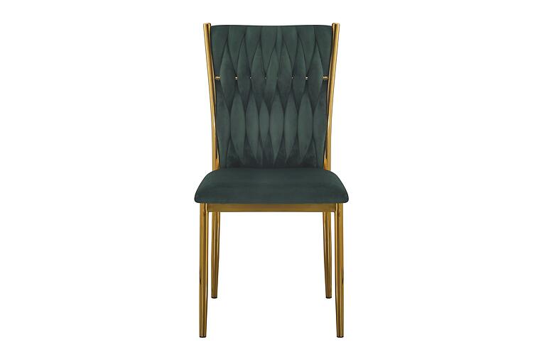 Szék Glamour 12510 zöld/aranysárga