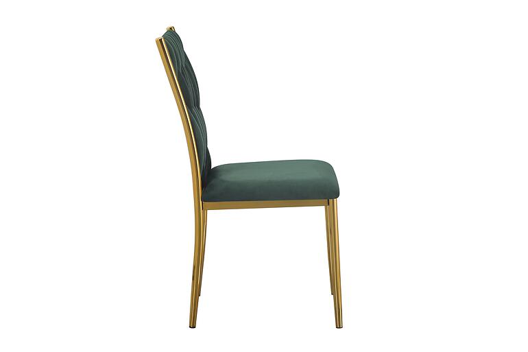 Szék Glamour 12510 zöld/aranysárga