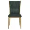 Szék Glamour 12510 zöld/aranysárga,3