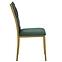 Szék Glamour 12510 zöld/aranysárga,4