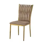 Szék Glamour 12512 bézs/aranysárga