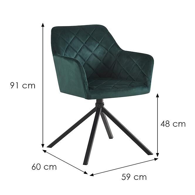 Szék Patti 12262 zöld