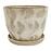 Virágcserép R991-7.5SC-HZY 19,5x19,5x16 cm bézs