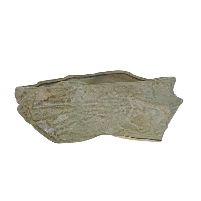 Virágcserép I108-12 Brown Stoneware 31x18x10 cm barna