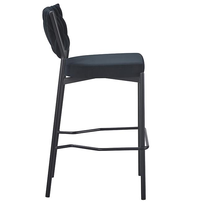 Bárszék Glamour 12514 fekete,4