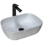 Mosdókagyló Livia Grey Matt