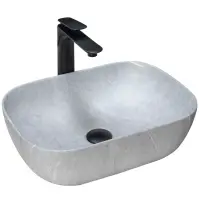 Mosdókagyló Livia Grey Matt