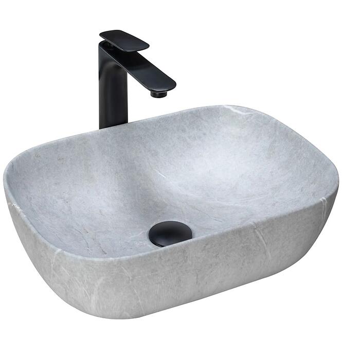 Mosdókagyló Livia Grey Matt