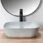 Mosdókagyló Livia Grey Matt,3