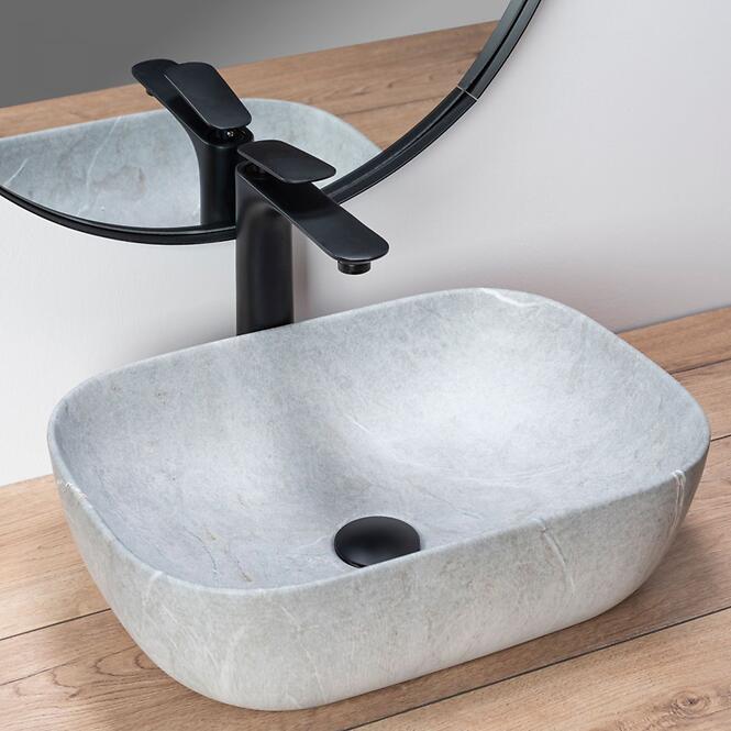 Mosdókagyló Livia Grey Matt,4