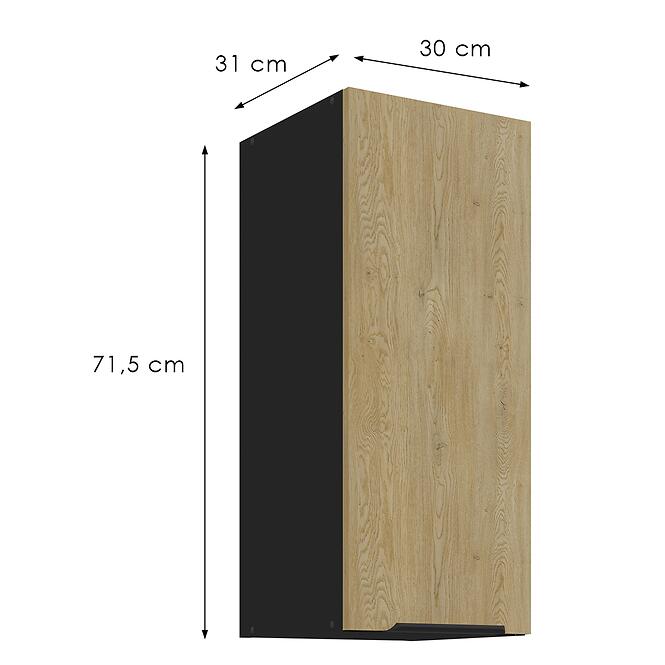 Konyhaszekrény Cremona Bl 30g-72 1f,3