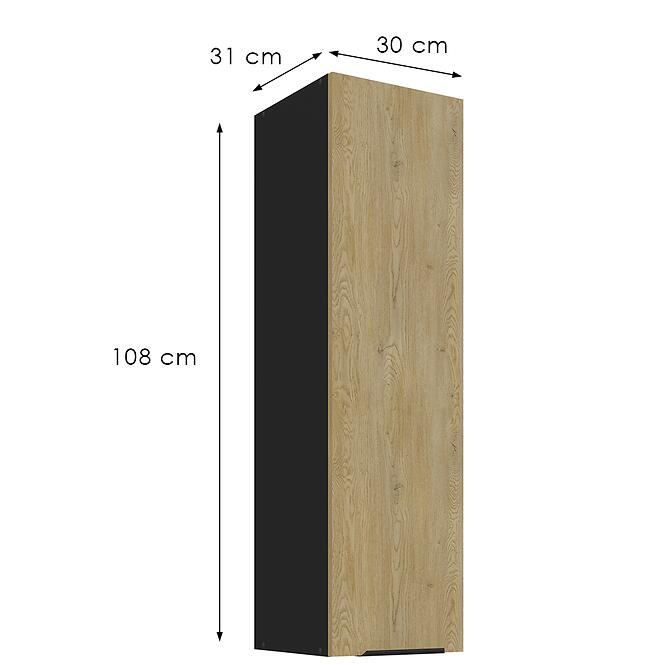 Konyhaszekrény Cremona Bl 30g-108 1f,3