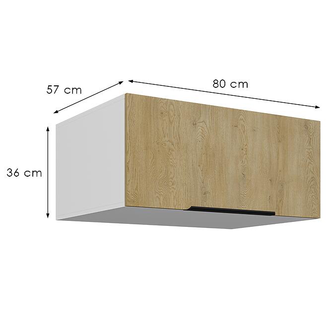 Konyhaszekrény Cremona Wh 80 Nagu-36 1f,3