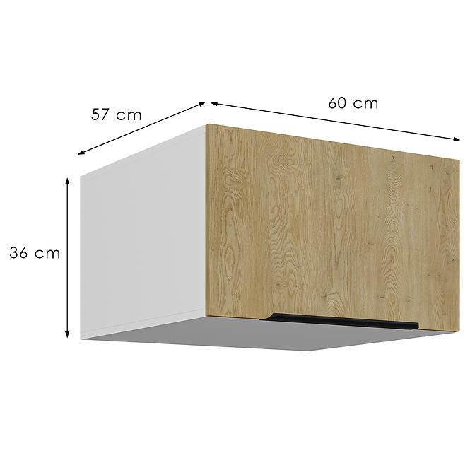 Konyhaszekrény Cremona Wh 60 Nagu-36 1f,3