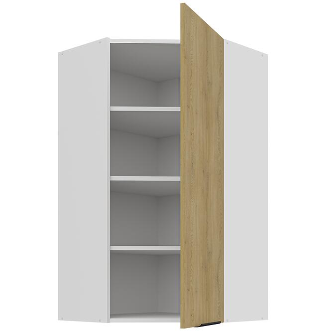Konyhaszekrény Cremona Wh 60x60 Gn-108 1f (45°),2