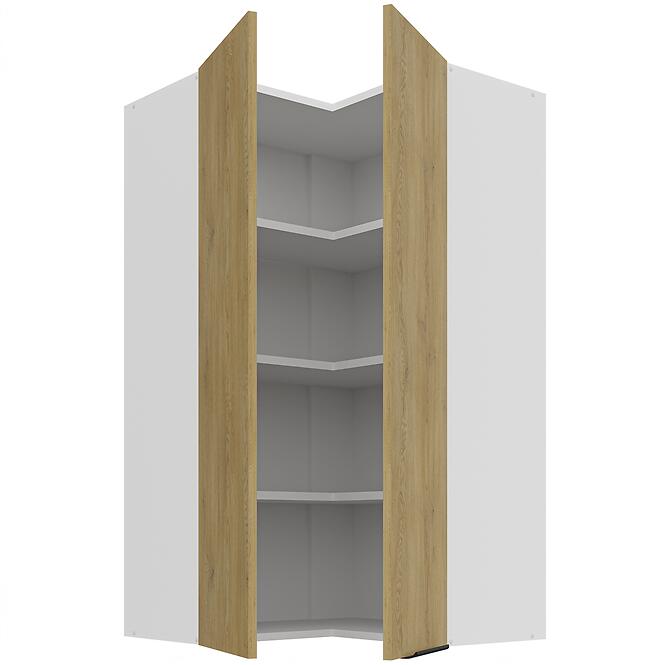 Konyhaszekrény Cremona Wh 60x60 Gn-108 2f (90°),2