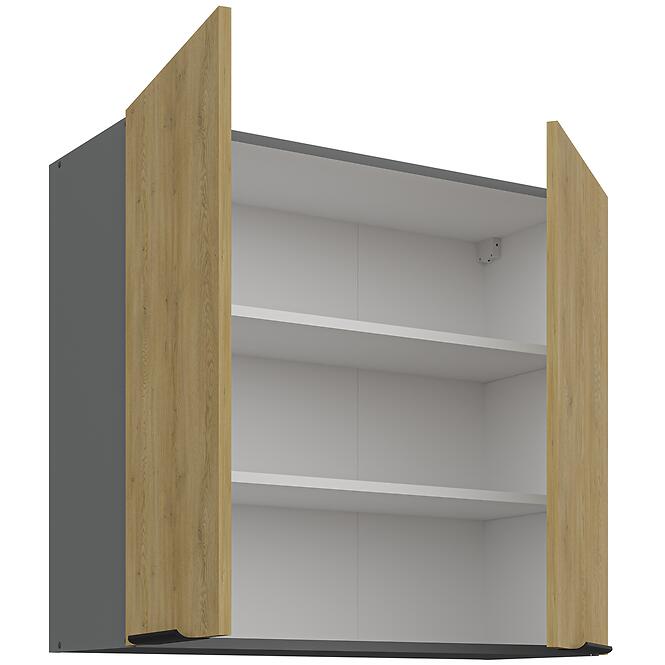 Konyhaszekrény Cremona Ant 80g-72 2f,2