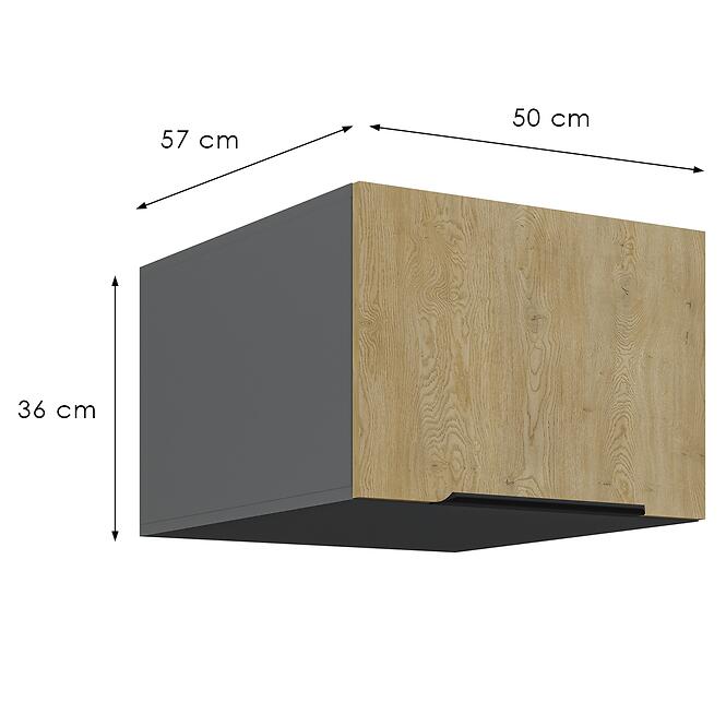 Konyhaszekrény Cremona Ant 50 Nagu-36 1f,3