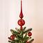 Üveg csúcsdísz karácsonyfára mix 31 cm 9170238,5