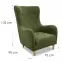 Fotel Benetto Gerra 50 dr.oo/1 zöld,3