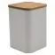 Konténer bambusz fedéllel white FTC698 9x9x13,5h cm,2