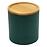 Konténer bambusz fedéllel FTC700-B dark green ø11x12,2 cm