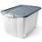 Kerekes doboz fogantyúkkal 45 l 60x40xh 32 cm (mix)